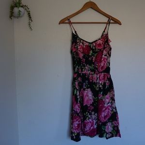 Summer Flower Design Long Top / Mini Dress